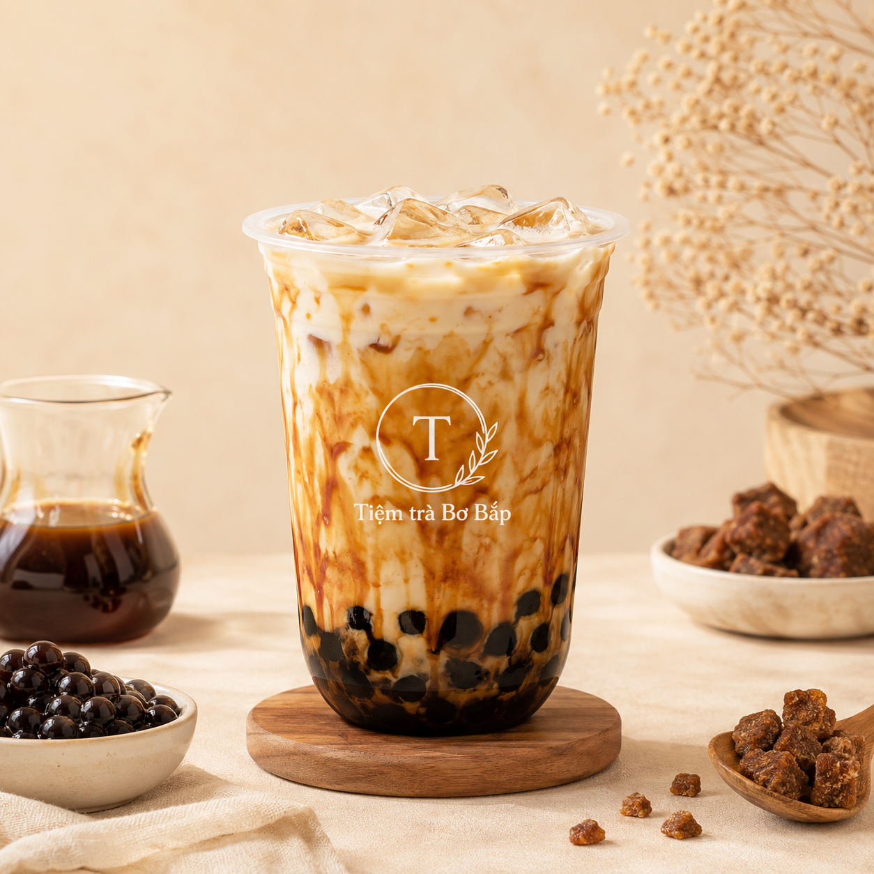 Sữa tươi trân châu đường đen