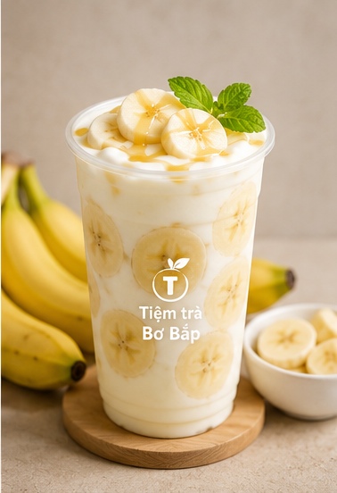 Sữa chua lắc chuối